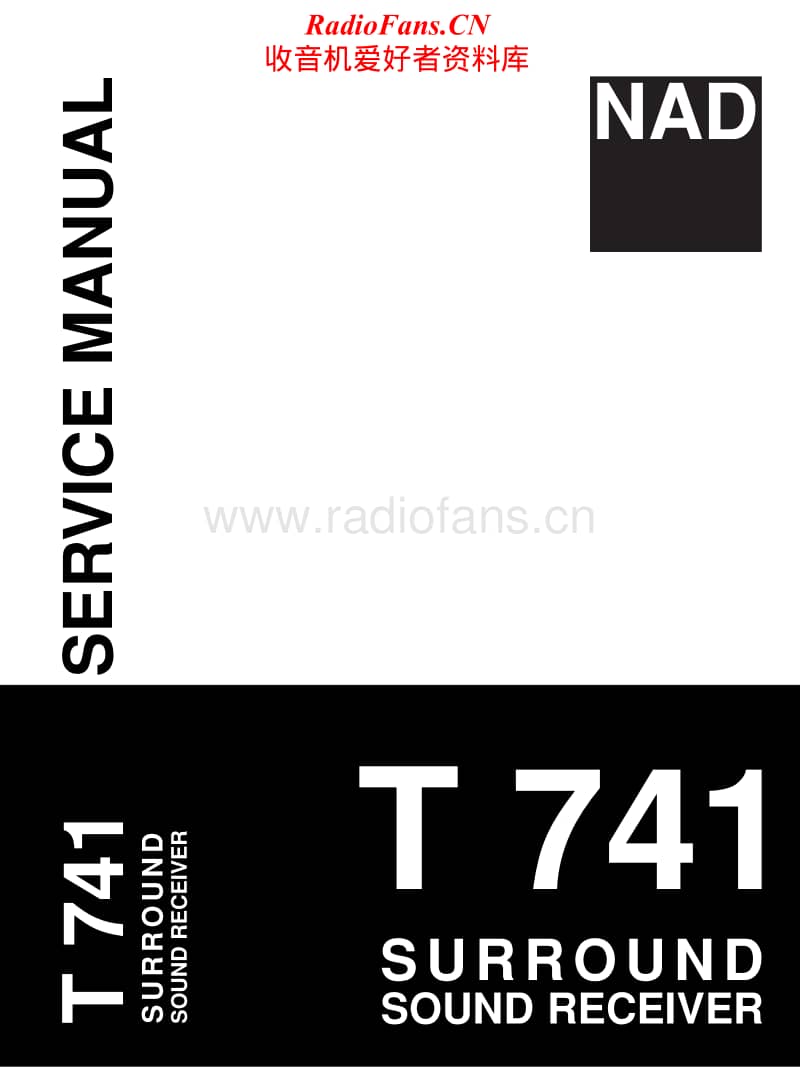 Nad-T-741-Service-Manual电路原理图.pdf_第1页