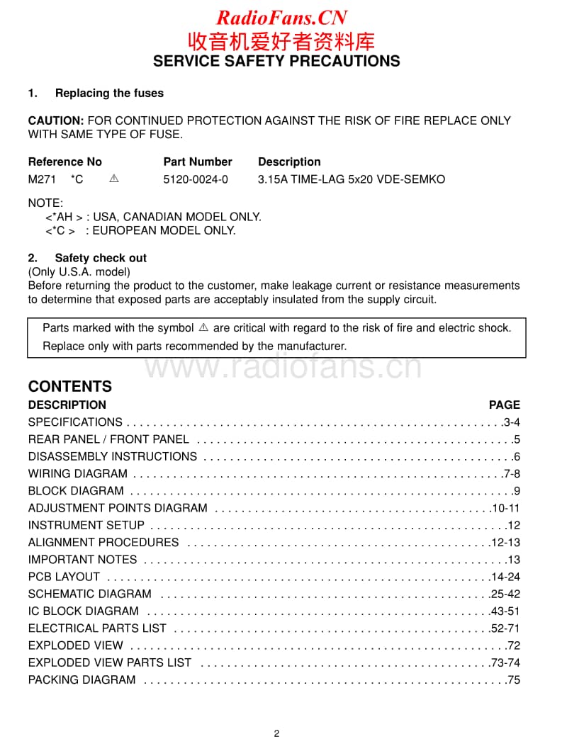 Nad-T-741-Service-Manual电路原理图.pdf_第2页