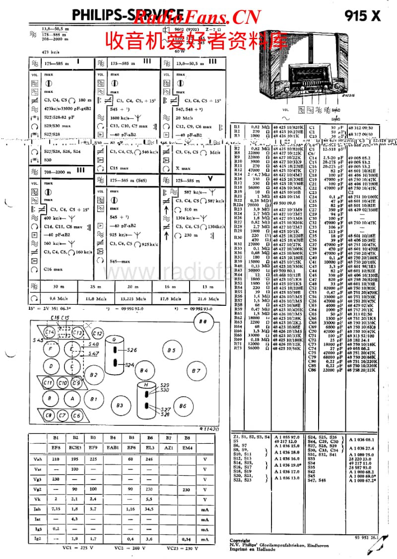 Philips-915-X-Service-Manual电路原理图.pdf_第1页