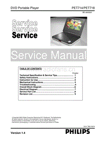 Philips-PET-718-Service-Manual电路原理图.pdf