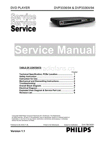Philips-DVP-3336-Service-Manual电路原理图.pdf