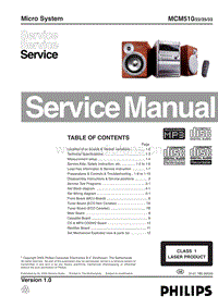 Philips-MCM-510-Service-Manual电路原理图.pdf