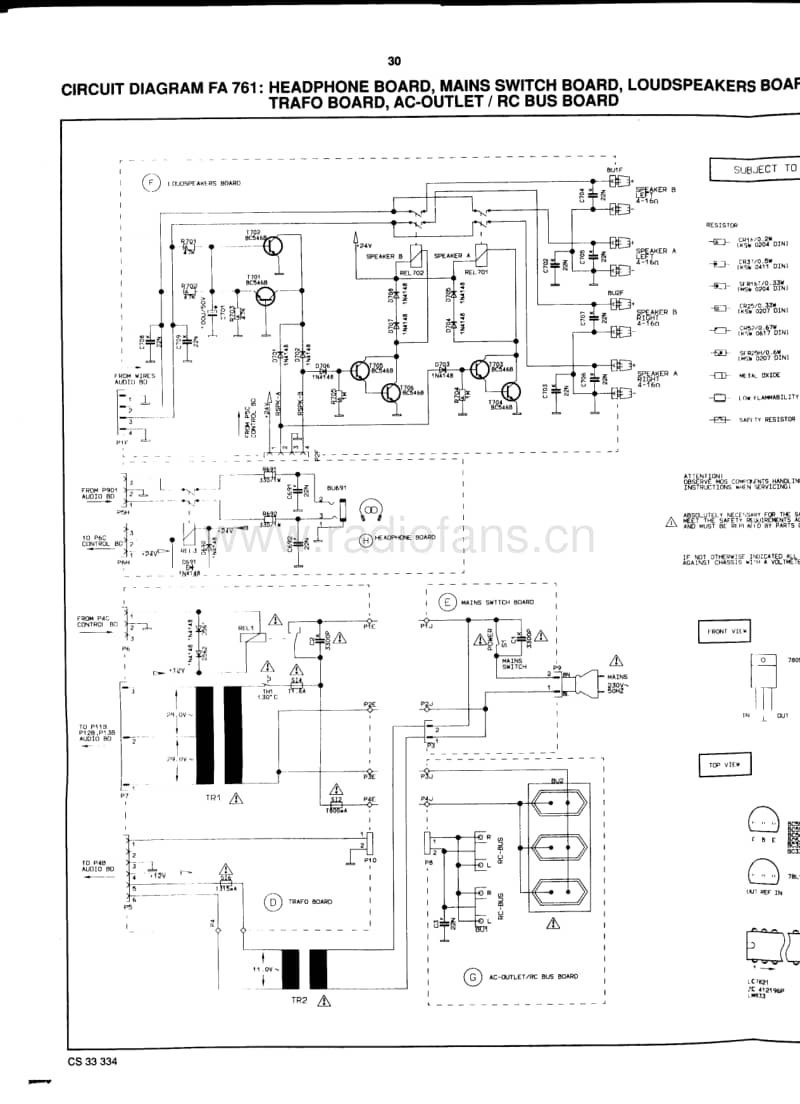 Philips-FA-761-Schematic电路原理图.pdf_第1页