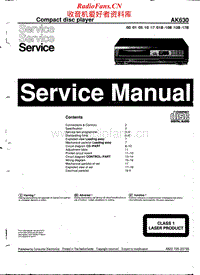 Philips-AK-630-Service-Manual电路原理图.pdf