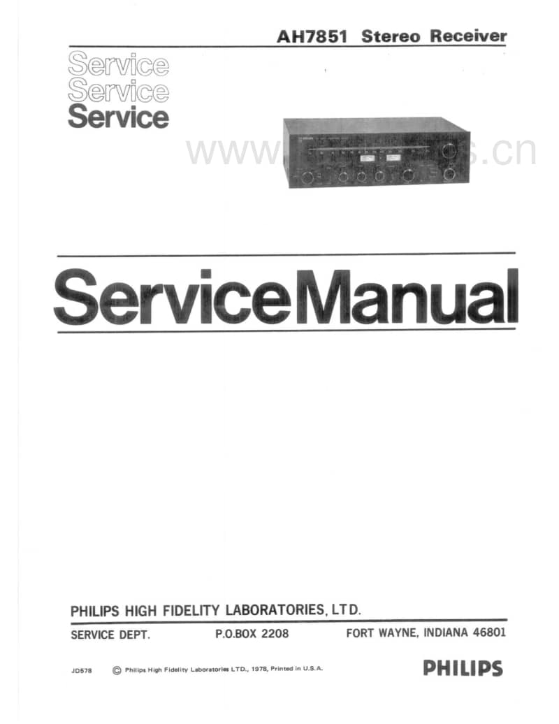 Philips-AH-7851-Service-Manual电路原理图.pdf_第3页