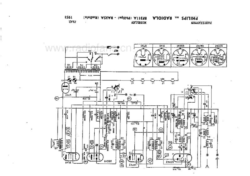 Philips-BF-311-Schematic电路原理图.pdf_第1页