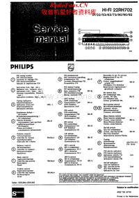 Philips-22-RH-702-Schematic电路原理图.pdf