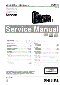 Philips-FWM-996-Service-Manual电路原理图.pdf
