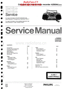 Philips-AZ-8594-Service-Manual电路原理图.pdf