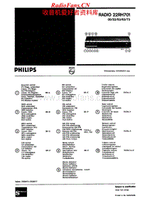 Philips-22-RH-701-Service-Manual电路原理图.pdf