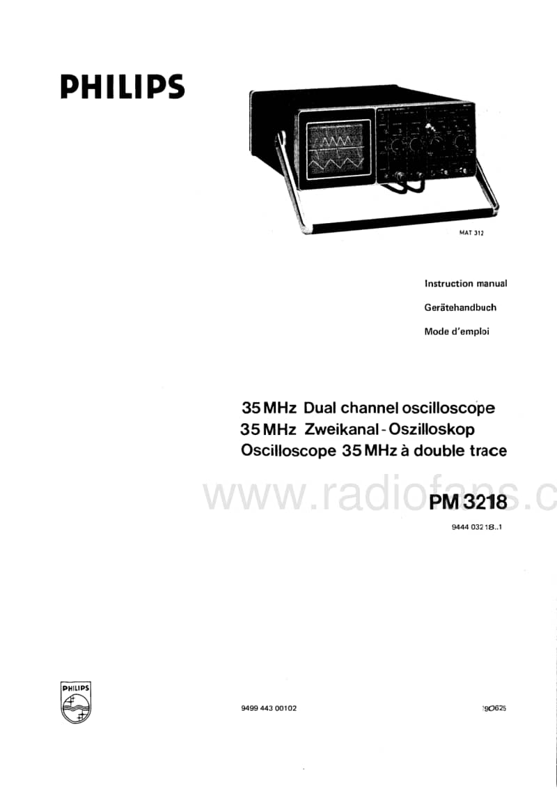 Philips-PM-3218-Service-Manual电路原理图.pdf_第1页