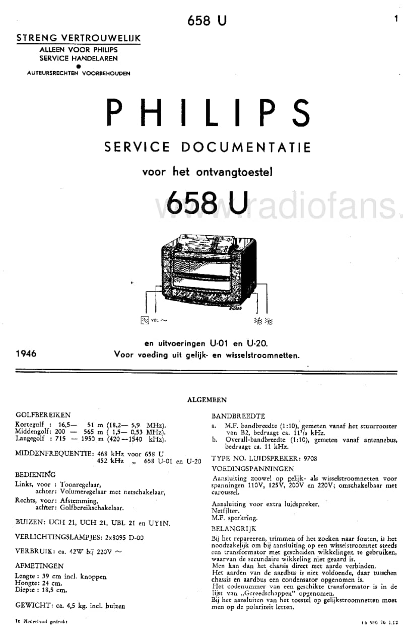 Philips-658-U-Service-Manual电路原理图.pdf_第3页