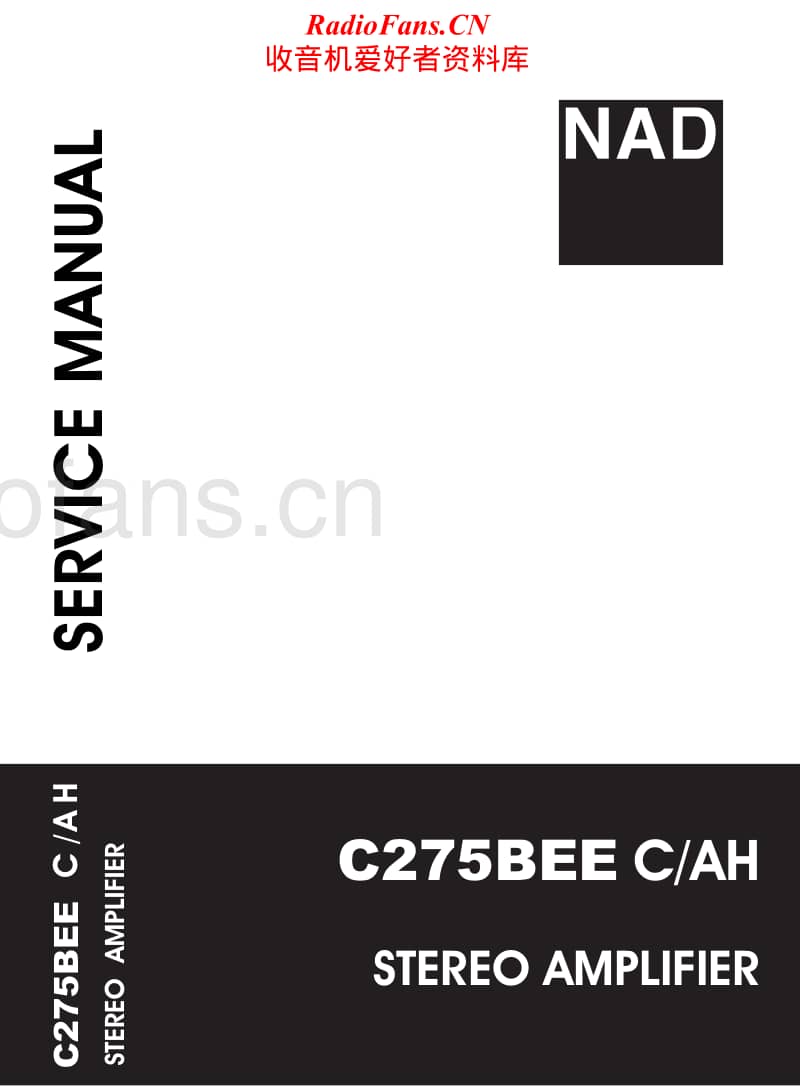 Nad-C-275-BEE-Service-Manual电路原理图.pdf_第1页