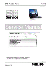 Philips-PET-816-Service-Manual电路原理图.pdf