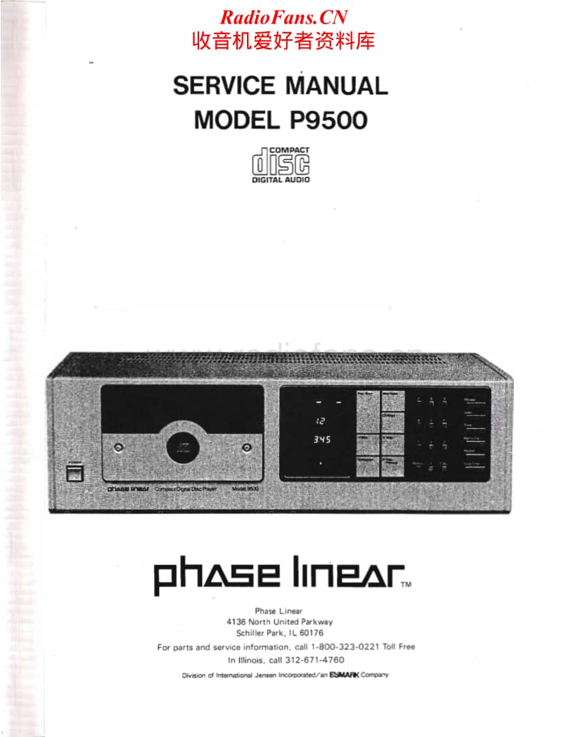 Phase-Linear-P-9500-Service-Manual电路原理图.pdf_第1页