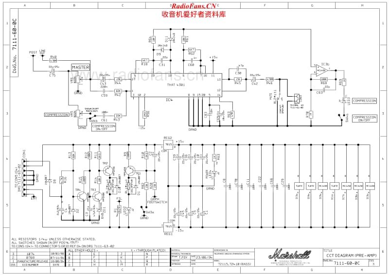 Marshall-DBS-7200-72115-72410-200W-Head-7111-60-0c-Schematic电路原理图.pdf_第1页