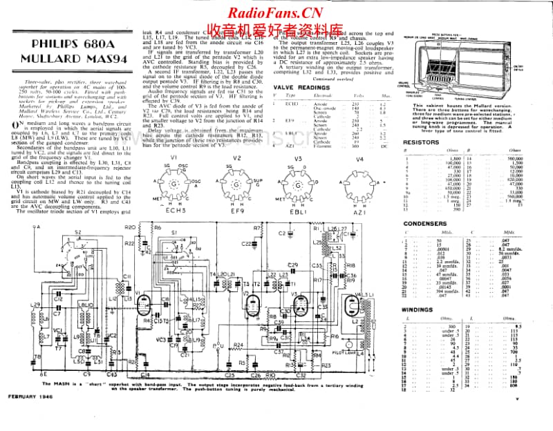 Philips-680-A-Service-Manual-2电路原理图.pdf_第2页