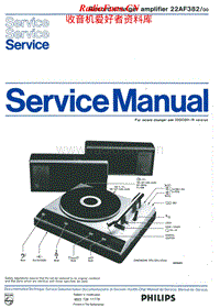 Philips-AF-382-Service-Manual电路原理图.pdf