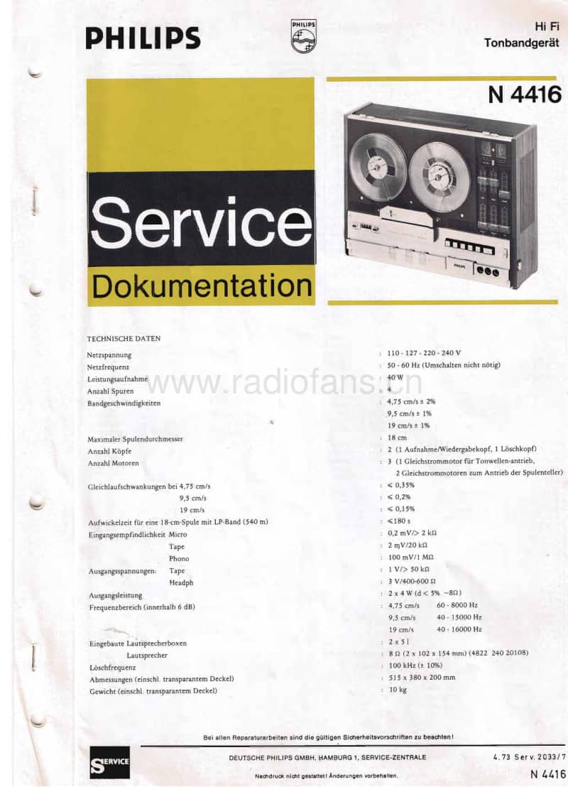 Philips-N-4416-Service-Manual电路原理图.pdf_第1页