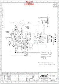Marshall-8080-8100-Amp-Valvestate-Schematic电路原理图.pdf