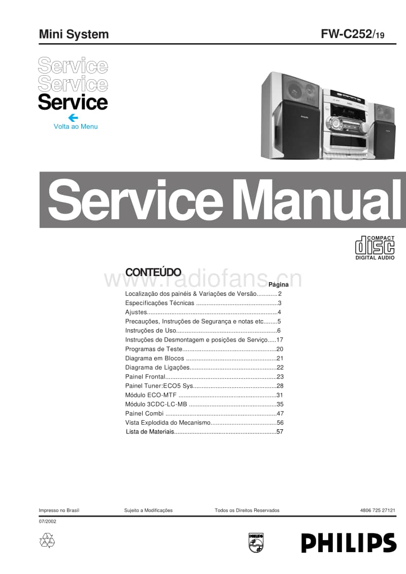Philips-FWC-252-Service-Manual电路原理图.pdf_第1页