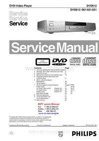 Philips-DVD-612-Service-Manual电路原理图.pdf