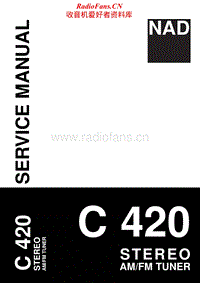 Nad-C-420-Service-Manual电路原理图.pdf