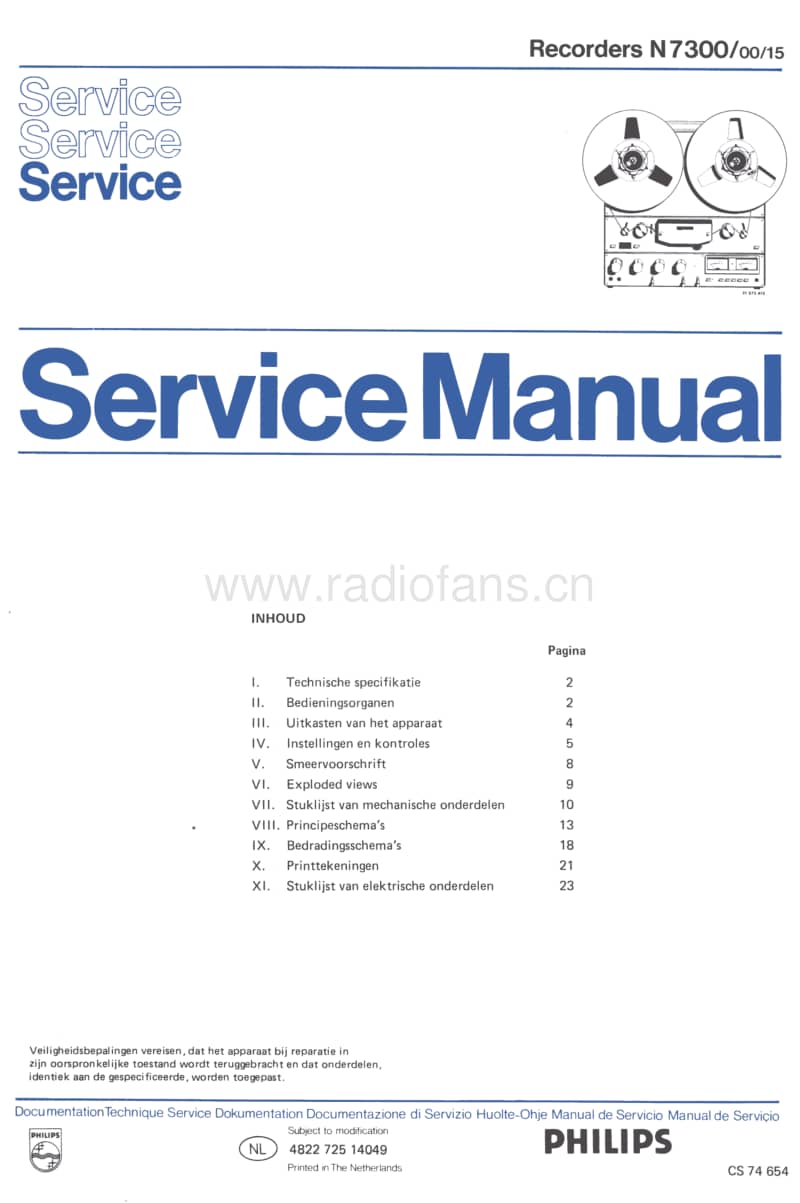 Philips-N-7300-Service-Manual电路原理图.pdf_第1页