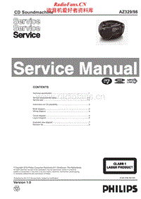 Philips-AZ-329-Service-Manual电路原理图.pdf