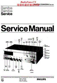 Philips-22-AH-594-Service-Manual电路原理图.pdf