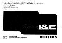 Philips-PM-5191-Service-Manual电路原理图.pdf