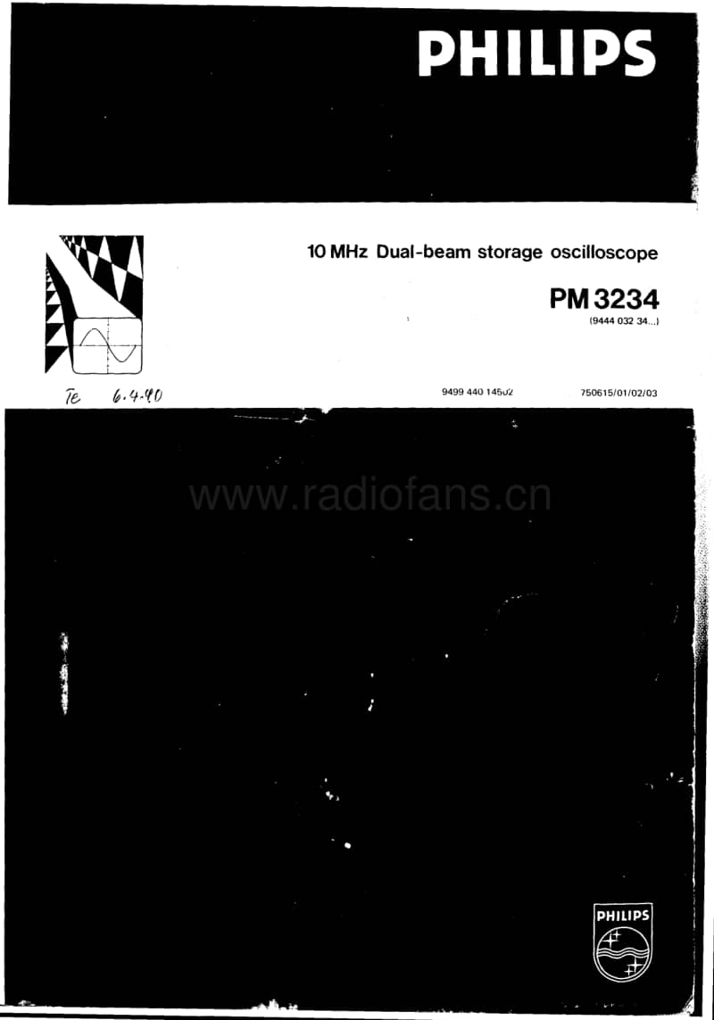 Philips-PM-3234-Service-Manual电路原理图.pdf_第1页