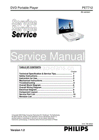 Philips-PET-712-Service-Manual电路原理图.pdf