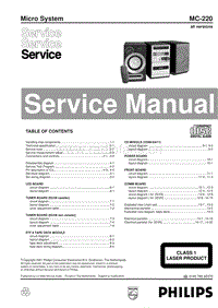 Philips-MC-220-Service-Manual电路原理图.pdf