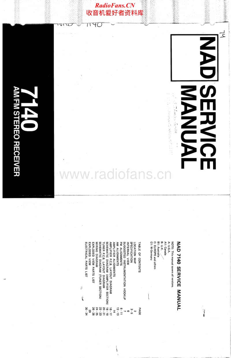 Nad-7140-Service-Manual电路原理图.pdf_第1页