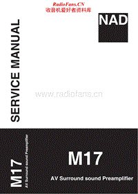 Nad-M-17-Service-Manual电路原理图.pdf