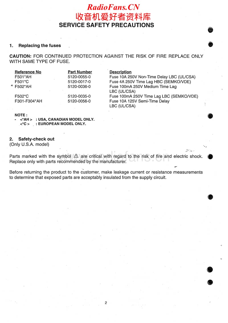 Nad-319-Service-Manual电路原理图.pdf_第2页