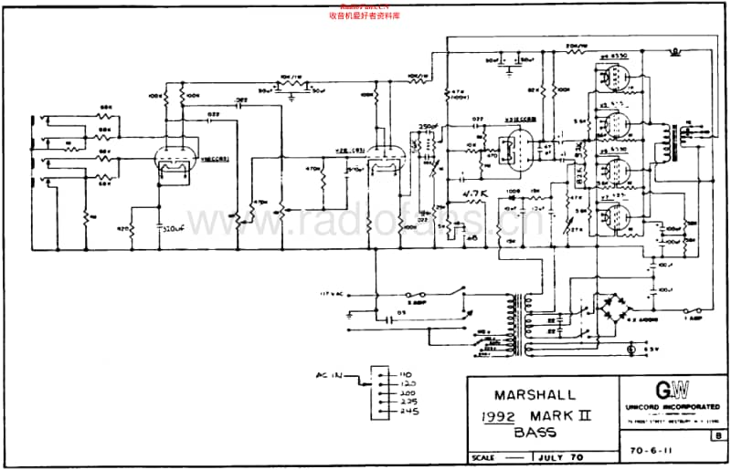 Marshall-1992-Mk2-Bass-Schematic电路原理图.pdf_第1页
