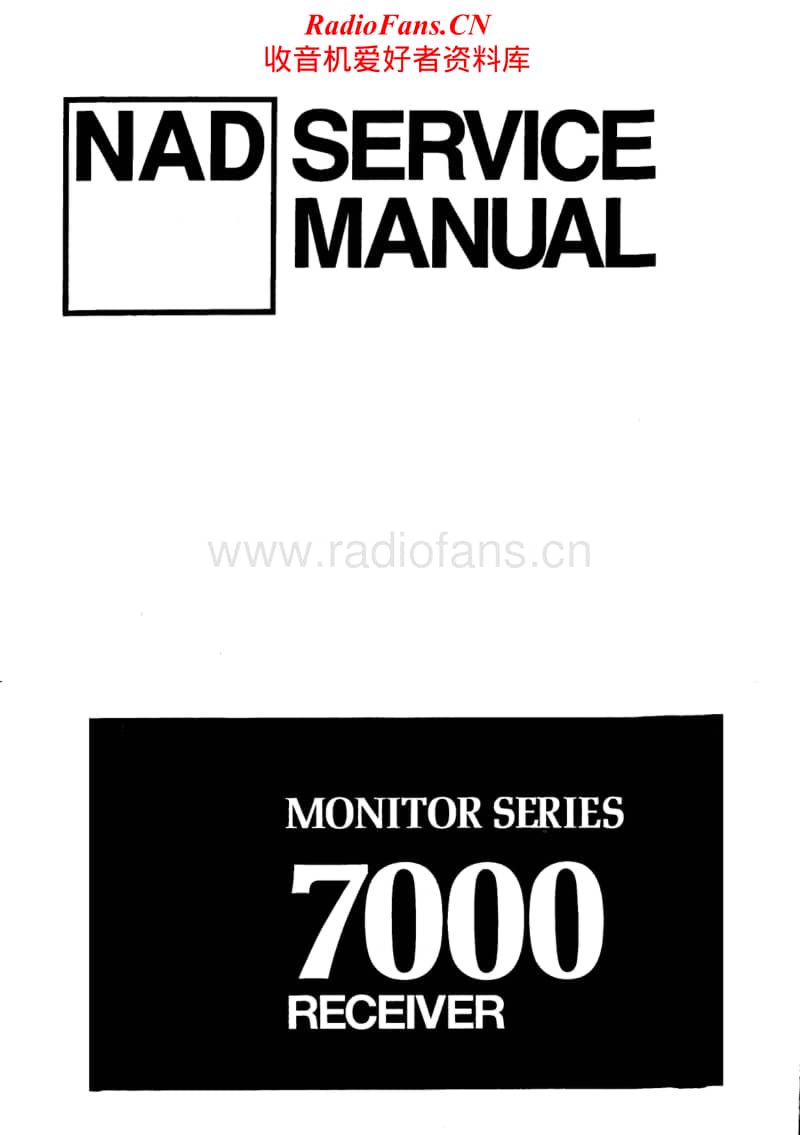 Nad-7000-Service-Manual电路原理图.pdf_第1页