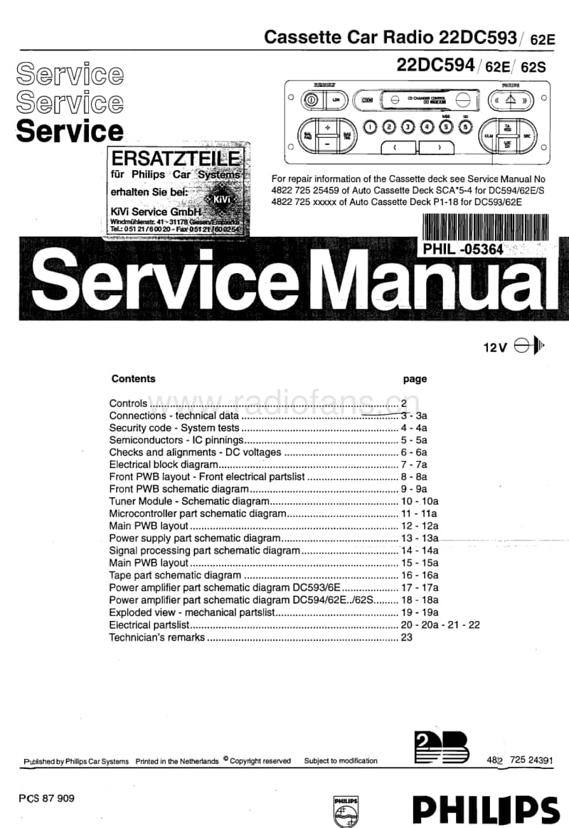 Philips-DC-593-Service-Manual电路原理图.pdf_第1页