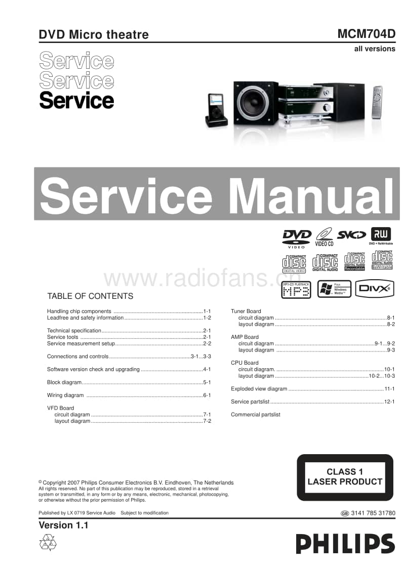 Philips-MCM-704-D-Service-Manual电路原理图.pdf_第1页