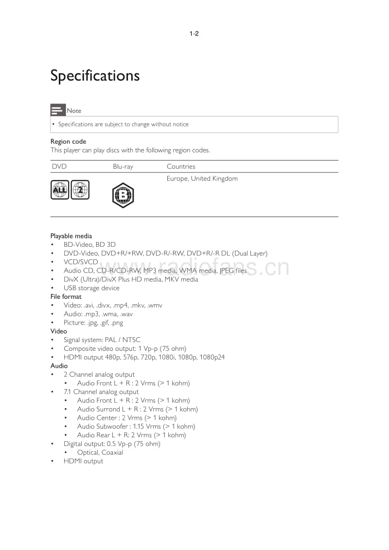 Philips-BDP-7600-Service-Manual电路原理图.pdf_第3页