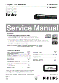 Philips-CDR-795-796-Service-Manual(1)电路原理图.pdf