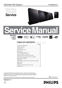 Philips-HTS-4600-Service-Manual电路原理图.pdf