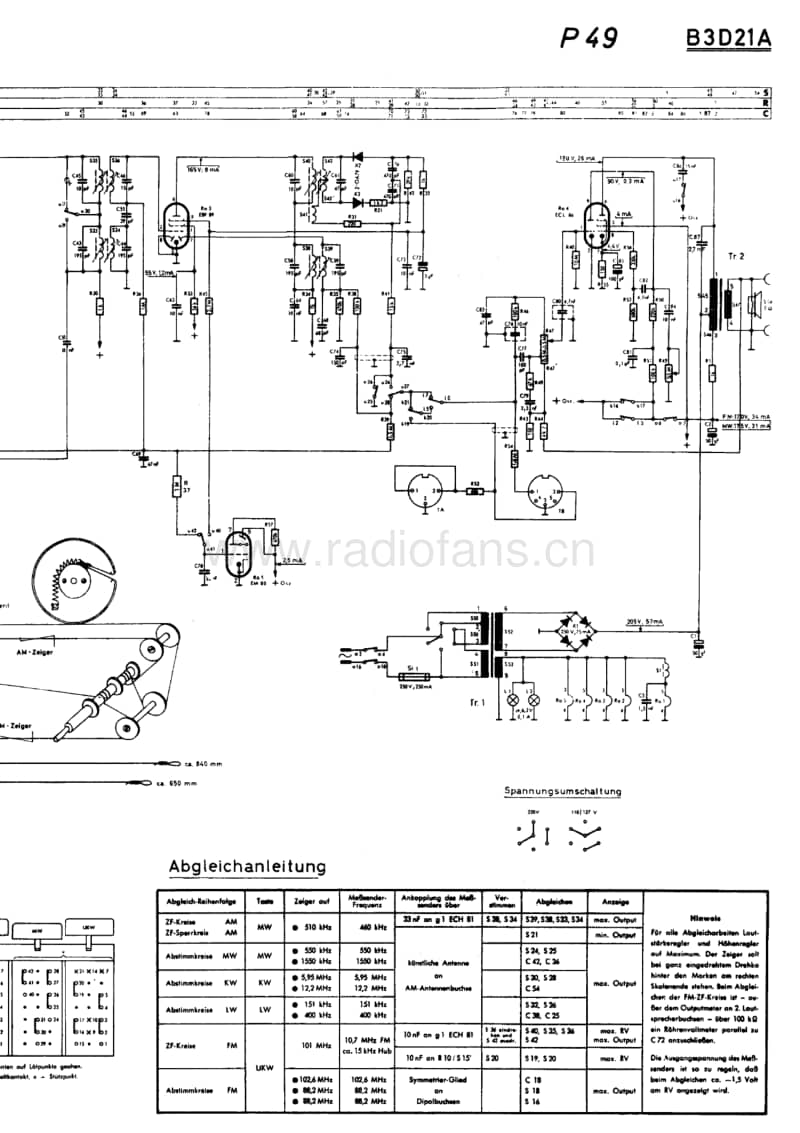 Philips-B-3-D-21-A-Service-Manual电路原理图.pdf_第3页