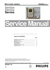 Philips-HDD-060-Service-Manual电路原理图.pdf