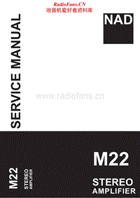 Nad-M-22-Service-Manual电路原理图.pdf