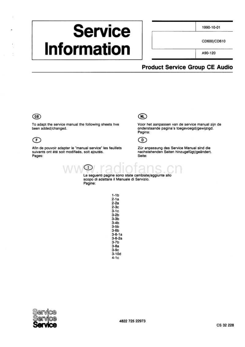Philips-CD-600-Service-Manual电路原理图.pdf_第1页