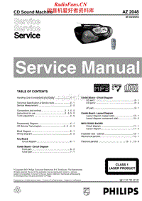 Philips-AZ-2048-Service-Manual电路原理图.pdf