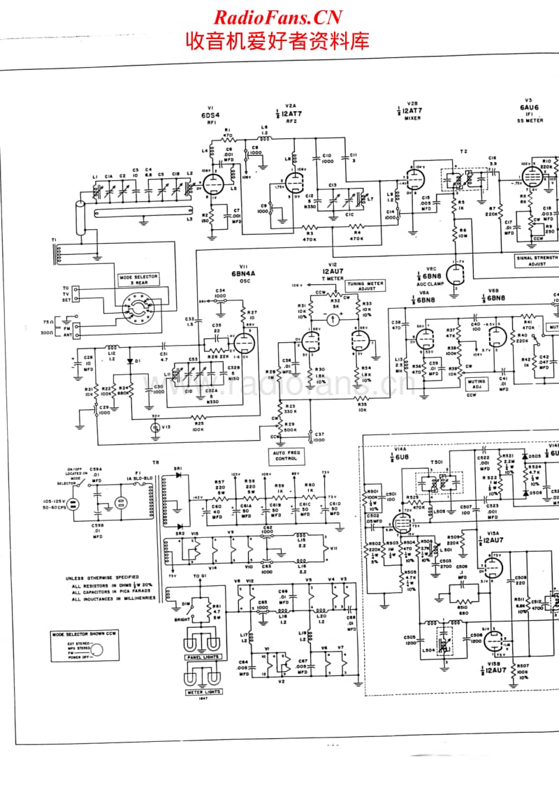 McIntosh-MR-65B-Schematic电路原理图.pdf_第1页